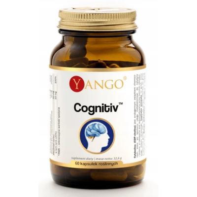 Yango COGNITIV CYTYKOLINA SOPLÓWKA BAKOPA WIT. B6 B12 CYNK 60k KRÓTKA DATA
