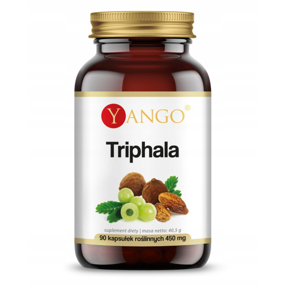 Yango TRIPHALA 90 kapsułek wsparcie: NA TRAWIENIE I WZDĘCIA
