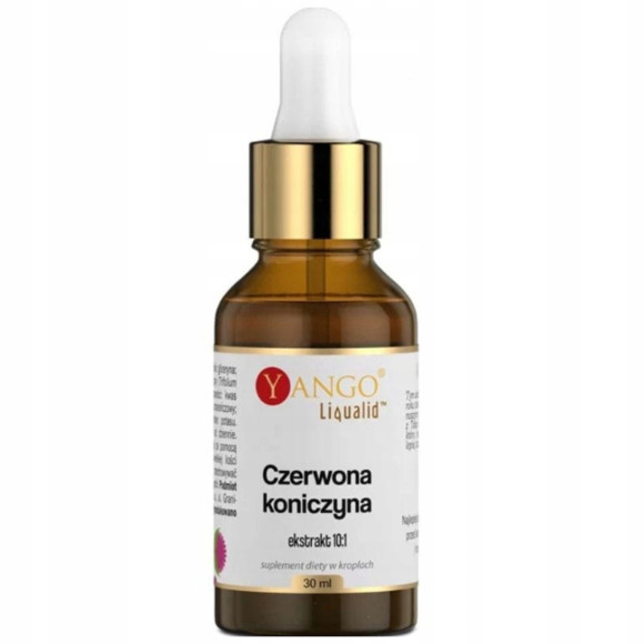 Yango CZERWONA KONICZYNA ekstrakt 10:1 30ml krople wsparcie: MENOPAUZA