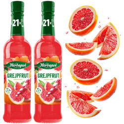 HERBAPOL OWOCOWA SPIŻANIA SYROP GREJPFRUT 420ml x2 = 0,84L