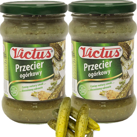Victus PRZECIER OGÓRKOWY na zupę ogórkową przecier 270g x2 = 0,54kg