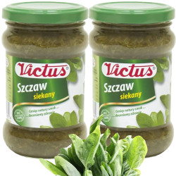 SZCZAW VICTUS SIEKANY słoik zupa szczawiowa szczaw 300g x2 = 0,6kg