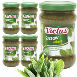 SZCZAW VICTUS SIEKANY słoik zupa szczawiowa szczaw 300g x5 = 1,5kg