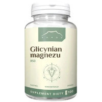 Nanga GLICYNIAN MAGNEZU 850mg 100kaps wsparcie UKŁAD NERWOWY 