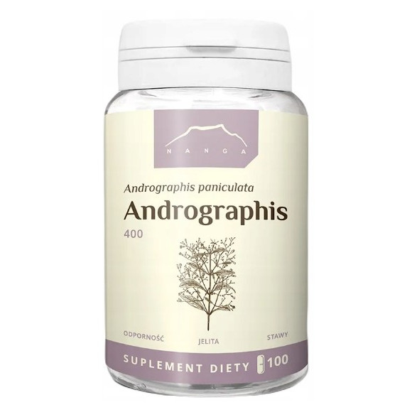 NANGA ANDROGRAPHIS ekstrakt 400MG 100kp wsparcie KATAR KASZEL