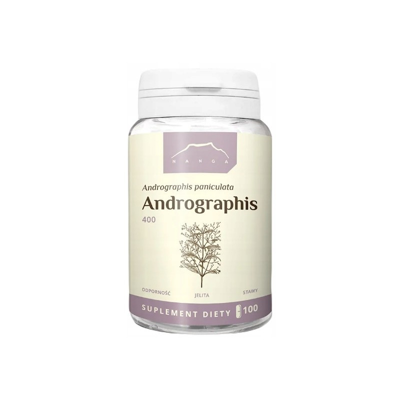 NANGA ANDROGRAPHIS ekstrakt 400MG 100kp wsparcie KATAR KASZEL
