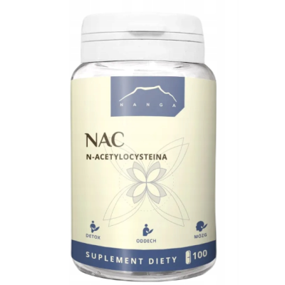 Nanga NAC 180mg 100 kapsułek 