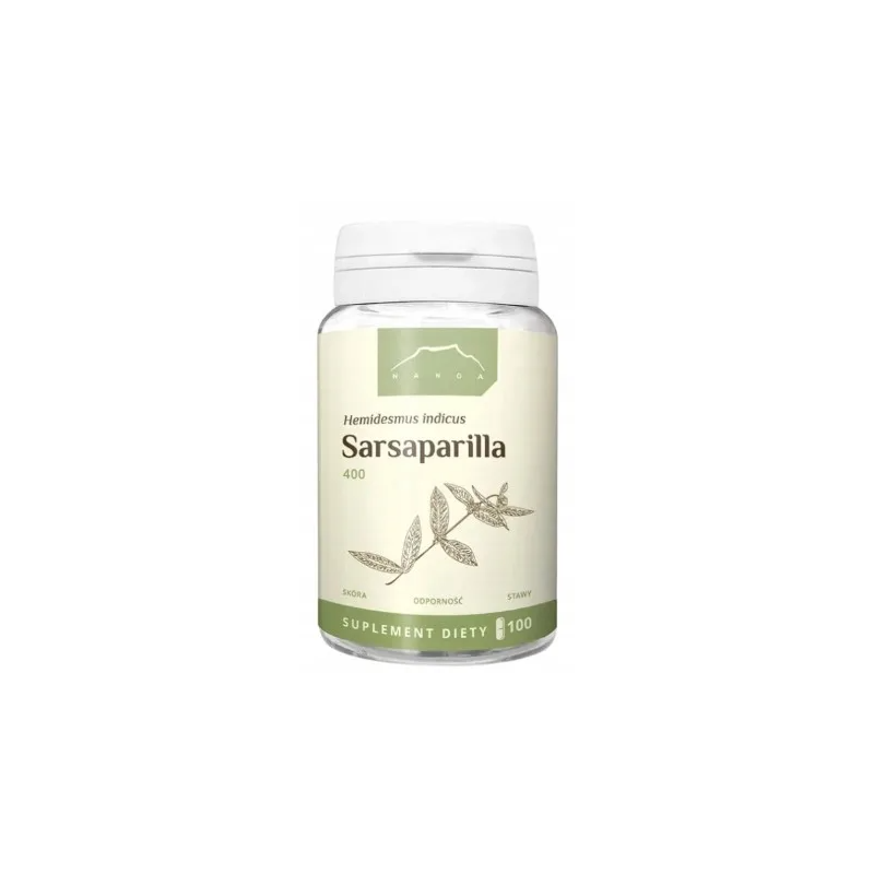 Nanga SARSAPARILLA 400 mg 100 kapsułek 