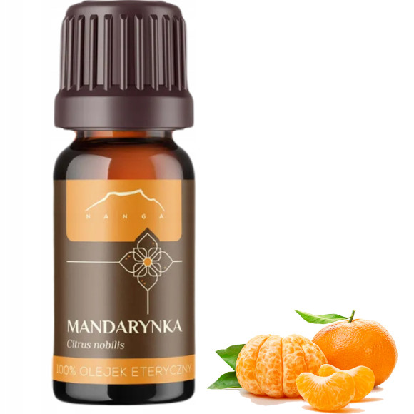 NANGA OLEJEK ETERYCZNY 100% MANDARYNKA MANDARYNKOWY 10ml cytrusowy świeży