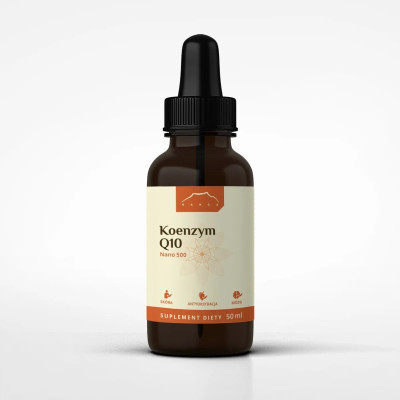Nanga KONEZYM Q10 NANO-LIQUID 500 50ml wsparcie SKÓRA ANTYOKSYDACJA MÓZG
