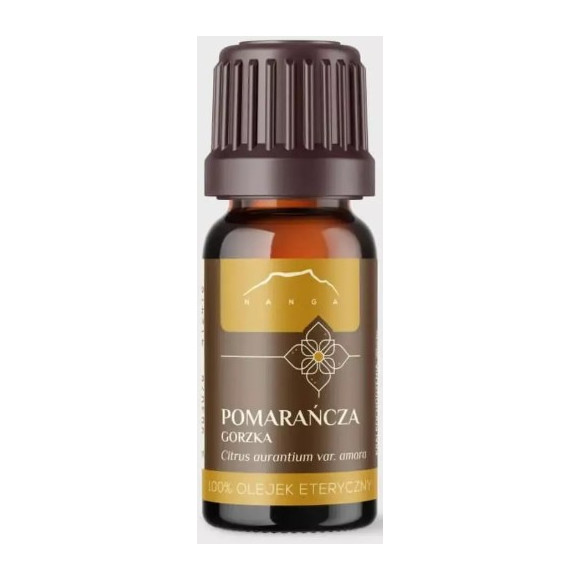 NANGA Naturalny OLEJEK ETERYCZNY GORZKA POMARAŃCZA 100% z pomarańczy 10ml
