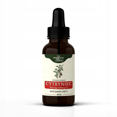 NANGA CYTRYNIEC CHIŃSKI Schisandra ADAPTOGEN 50ml wsparcie: STRES ODPORNOŚĆ