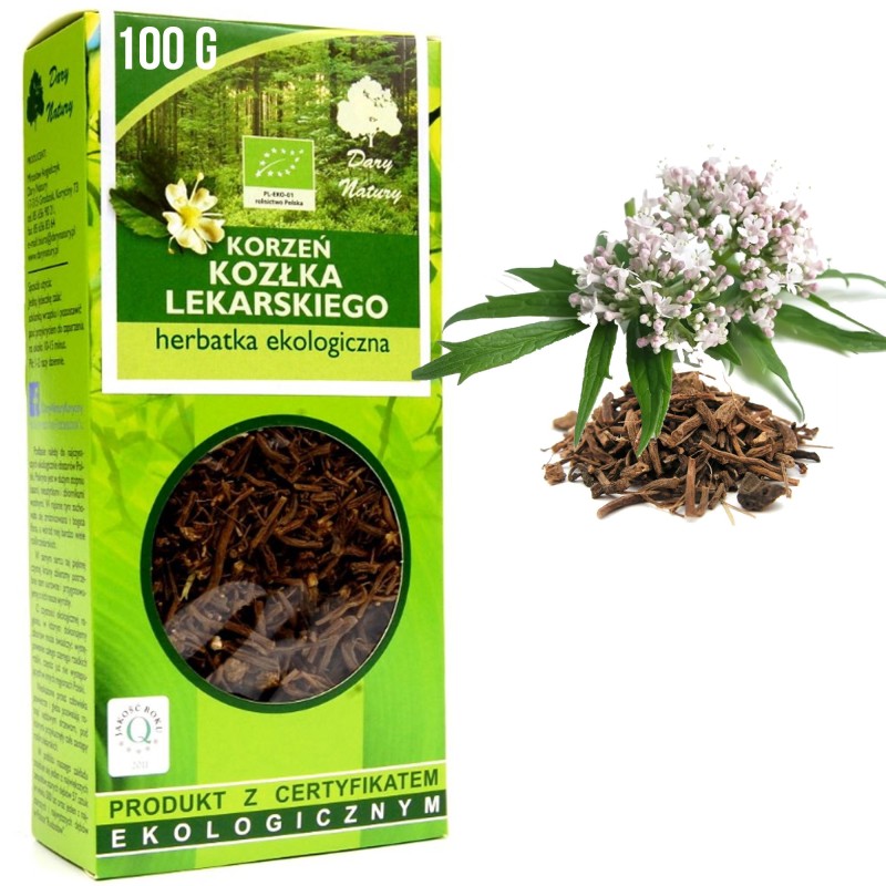 Dary Natury KOZŁEK LEKARSKI KORZEŃ KOZŁKA WALERIANA eko