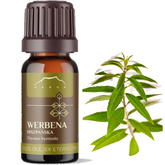 NANGA NATURALNY OLEJEK ETERYCZNY 100% WERBENA HISZPAŃSKA 10ml dobry nastrój