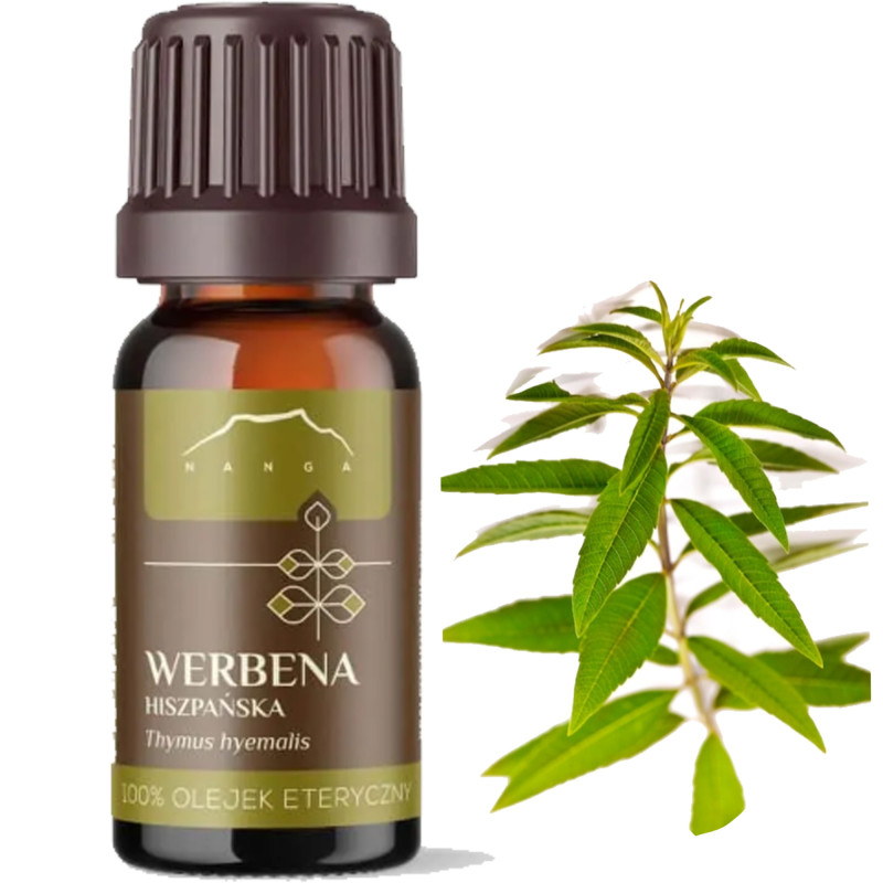 NANGA NATURALNY OLEJEK ETERYCZNY 100% WERBENA HISZPAŃSKA 10ml dobry nastrój