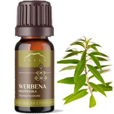 NANGA NATURALNY OLEJEK ETERYCZNY 100% WERBENA HISZPAŃSKA 10ml dobry nastrój