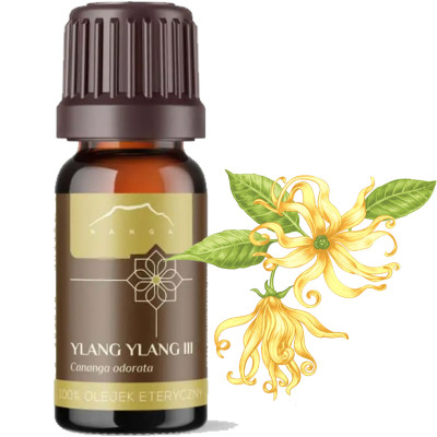 NANGA NATURALNY OLEJEK ETERYCZNY 100% YLANG YLANG 10ml Afrodyzjak Relaks