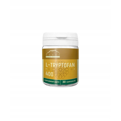 NANGA L-TRYPTOFAN 400mg 30kap. SEN NASTRÓJ STRES KONCENTRACJA 