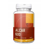NANGA ALCAR acetylo-L-karnityna 600mg 100kaps KONCENTRACJA KRÓTKA DATA