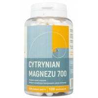NANGA CYTRYNIAN MAGNEZU MAGNEZ 700mg 100kaps  pomoc STRES NERWY REGENERACJA