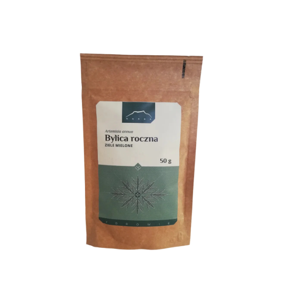 NANGA BYLICA ROCZNA MIELONA suszona ZIELE BYLICY susz Artemisia annua 50g