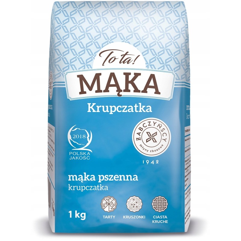 TOTA MĄKA PSZENNA KRUPCZATKA Tarty Kruszonki Ciasta Kruche