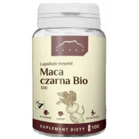 NANGA MACA CZARNA BIO 500MG 100kapsułek