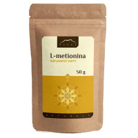NANGA L-METIONINA proszek 50 g WSPARICIE: DETOKSYKACJA METABOLIZM suplement