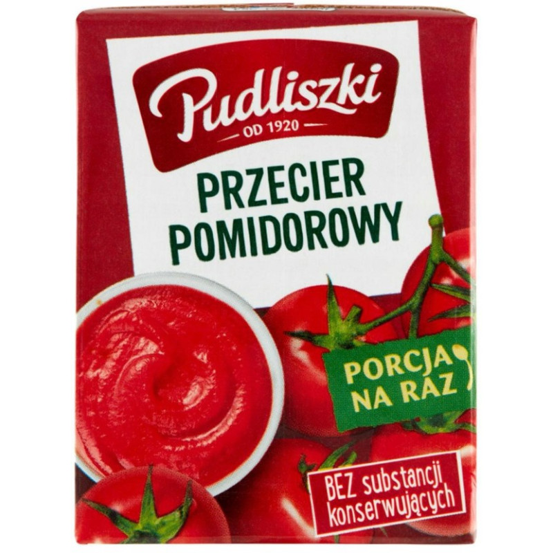 Pudliszki PRZECIER POMIDOROWY kartonik 210g
