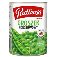 Pudliszki GROSZEK KONSERWOWY Zielony i Soczysty puszka 400g
