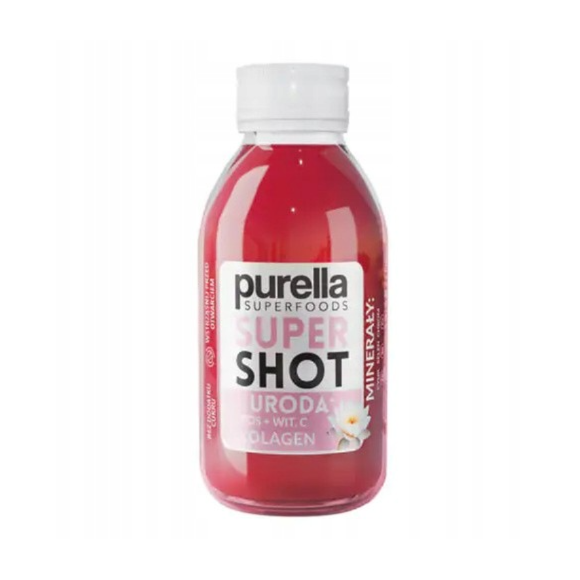 Purella SUPERFOODS SUPERSHOT URODA Lotos + Witamina C + Kolagen 100 ML