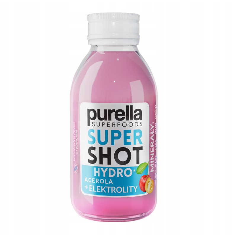 Purella SUPERFOODS SUPERSHOT HYDRO Acerola + Elektrolity 100 ML