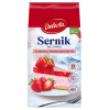 Delecta CIASTO SERNIK NA ZIMNO o smaku TRUSKAWOWYM na 12 porcji  154g