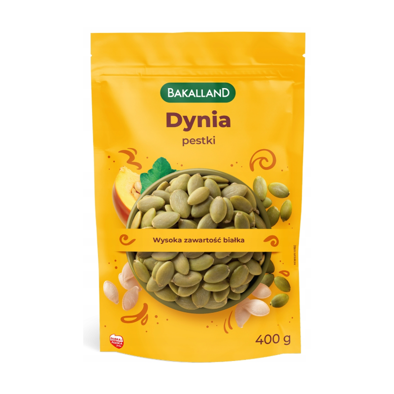 Bakalland PESTKI DYNII ŁUSKANE 400G 