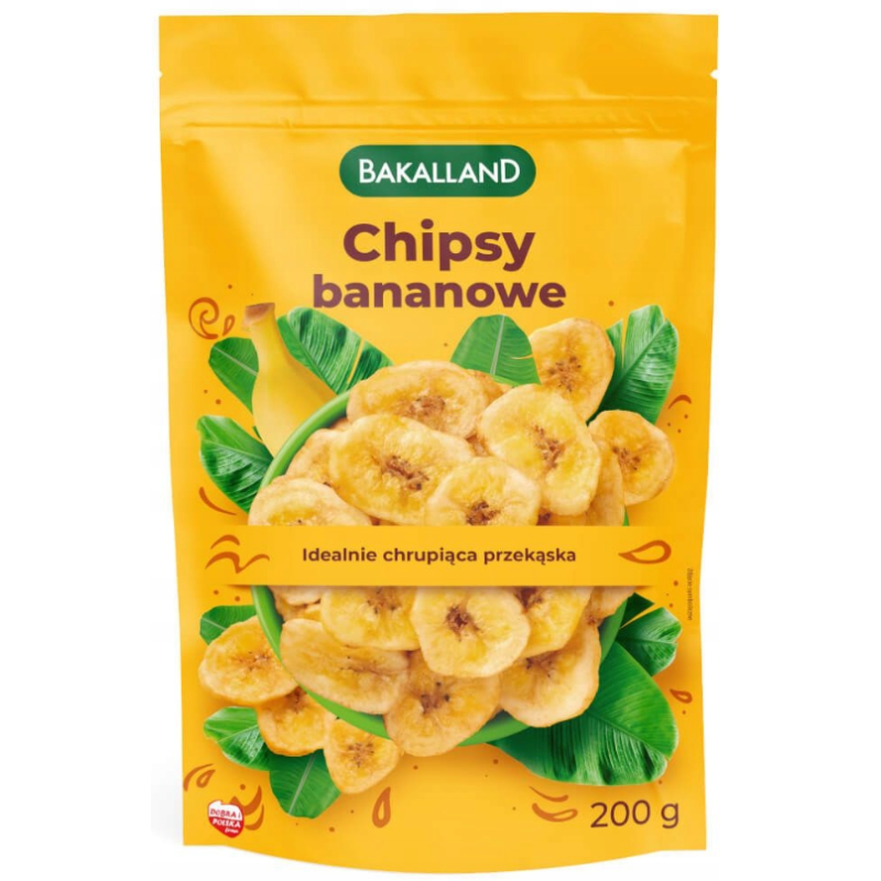 Bakalland CHIPSY BANANOWE 200G