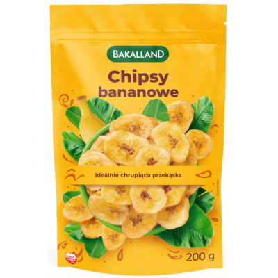 Bakalland CHIPSY BANANOWE 200G