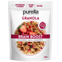 Purella SUPER GRANOLA BRAIN BOOST jagody i żurawina 300g