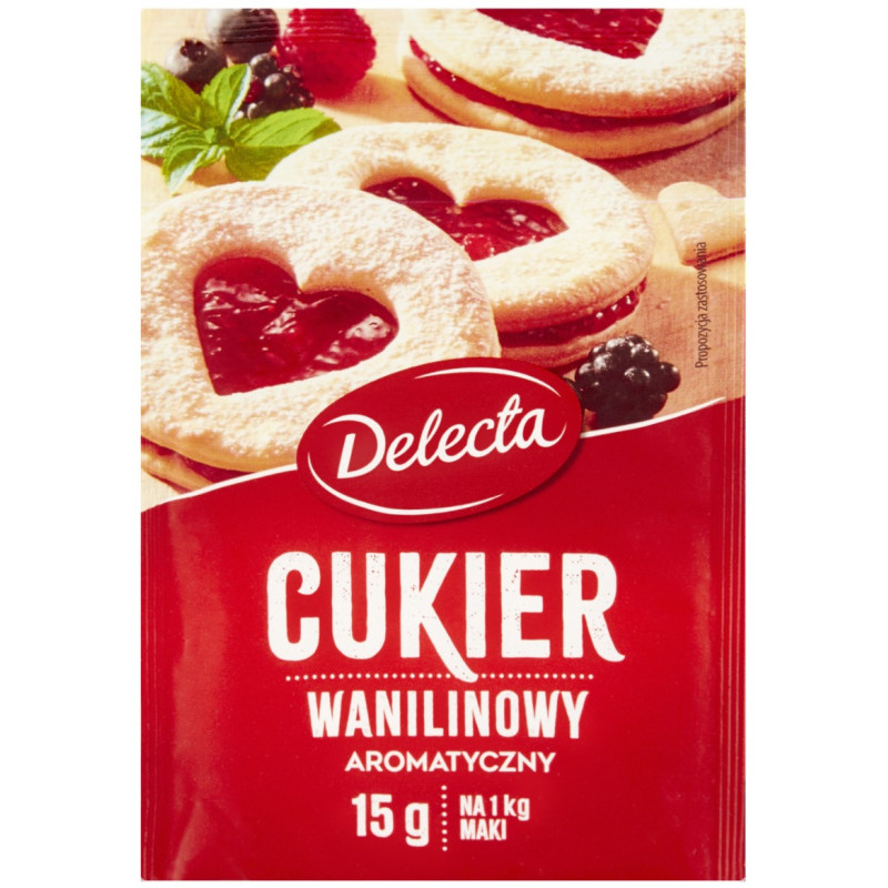 Delecta CUKIER WANILINOWY aromatyczny 15g