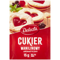 Delecta CUKIER WANILINOWY aromatyczny 15g