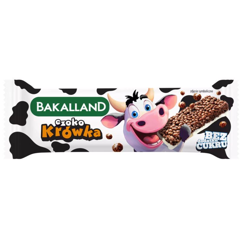  BAKALLAND BATON CZOKO KRÓWKA DLA DZIECI 25G