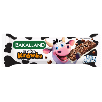  BAKALLAND BATON CZOKO KRÓWKA DLA DZIECI 25G