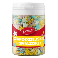 Delecta CZARODZIEJSKIE GWIAZDKI posypka dekoracje do ciast 48G