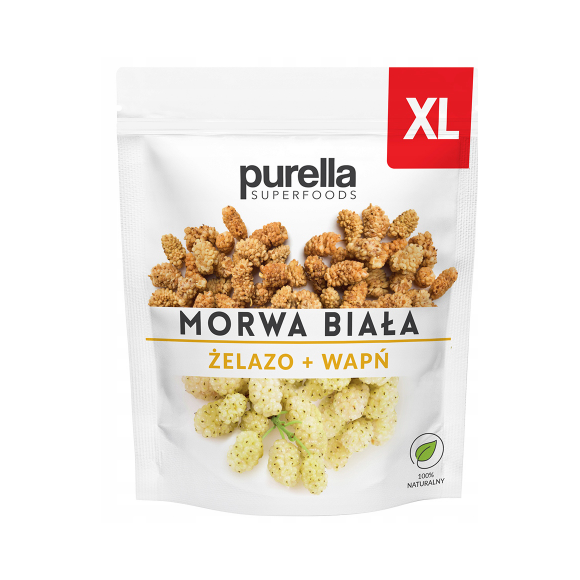 Purella Superfoods MORWA BIAŁA XL 100 g KRÓTKA DATA