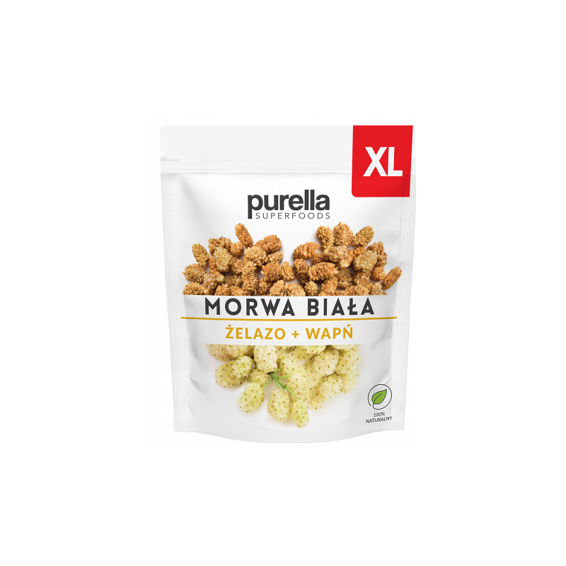 Purella Superfoods MORWA BIAŁA XL 100 g KRÓTKA DATA