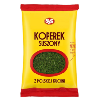 Sys KOPEREK SUSZONY 100%  na zupy sosy dania 20g KRÓTKA DATA