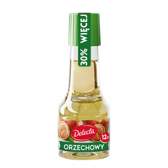 Delecta AROMAT ORZECHOWY DO CIASTA 12ml na 2,5kg ciasta ORZECH