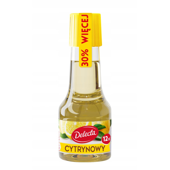 Delecta AROMAT CYTRYNOWY DO CIASTA 12ml na 2,5kg ciasta