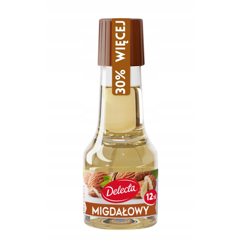 Delecta AROMAT MIGDAŁOWY DO CIASTA 12ml na 2,5KG ciasta