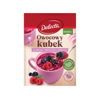 Delecta OWOCOWY KUBEK KISIEL INSTANT owoce leśne