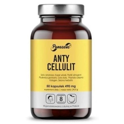 YANGO Panaseus ANTY CELLULIT 490mg wsparcie REDUKCJA
